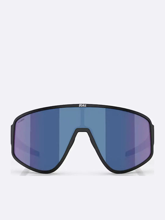 Bliz Unisex Ochelari de soare cu Negru Cadru și Albastru Lentilă