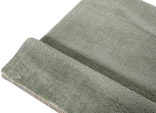 Polcarpet Veloute 1820 Set Zottelig Schlafzimmer-Teppichsets Synthetisch,Polyester/Cotton/Leather Mint Polcarpet 9999991329225 3Stück
