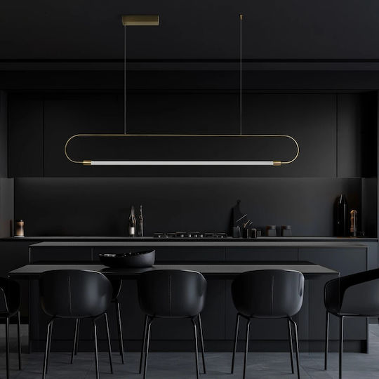 kelvo Glow LED Κρεμαστό Φωτιστικό Λευκό 120x17x17εκ. kelvo Glow LED Κρεμαστό Φωτιστικό Λευκό 120x17x17εκ.