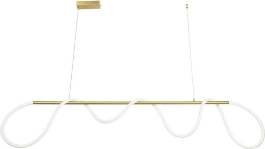kelvo Glow Pendant Light White 180x30x40cm