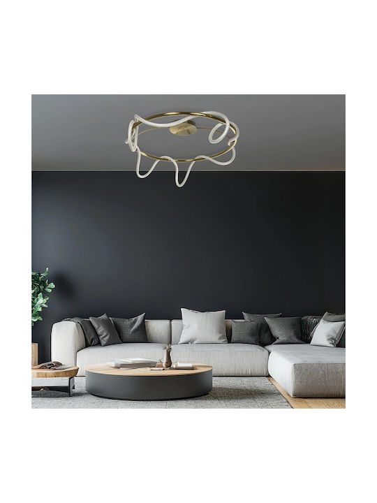 kelvo Glow Таванно осветление 100бр Бяла с Вграден LED