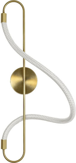 kelvo Modern Wall Lamp with Integrated LED and Warm to Cool White Light 15x70x70cm