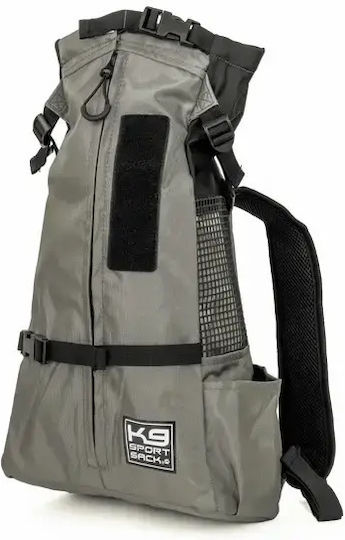 K9 Sport Sack Dog Carrying Gray Backpack