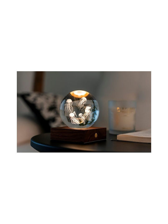 Gingko Decorative Lamp Crystal Ball Multicolour