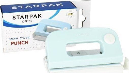 Starpak Περφορατέρ с ръководство Перфоратор с 2 отвора в Син цвят