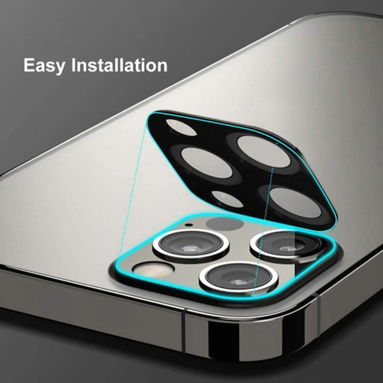 Протектор за камера Apple iPhone 17 Pro Max Skyddar Innovation Черен Комплект Стъкло Стикер