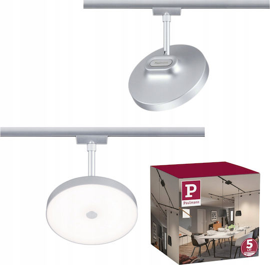 Paulmann LED Φυσικό Λευκό Σποτ σε Ασημί Χρώμα