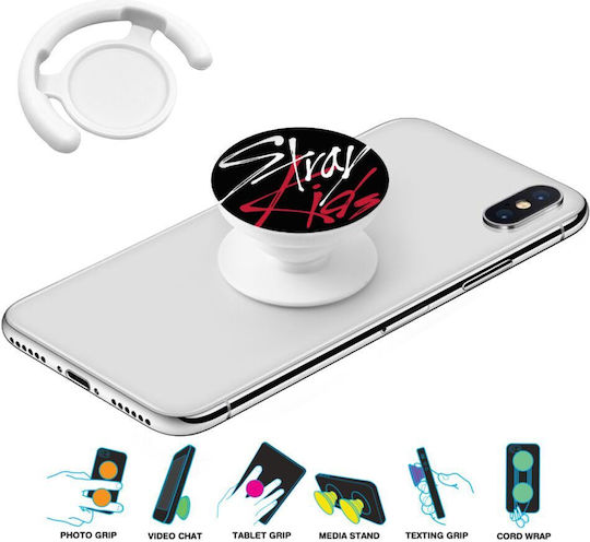 Stray Kids Phone Holders Stand White Phone Support Base In Hand