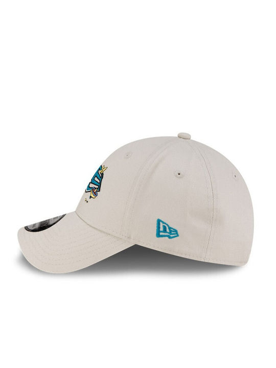 New Era Netflix Squid Game Cream 9forty Adjustable Jockey 60766451 One Size New Era Cream Light Brown