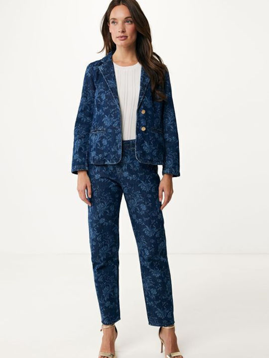 Mexx Blazer pentru femei Sacou Albastru