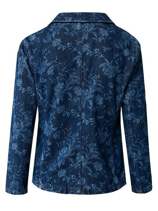 Mexx Blazer pentru femei Sacou Albastru