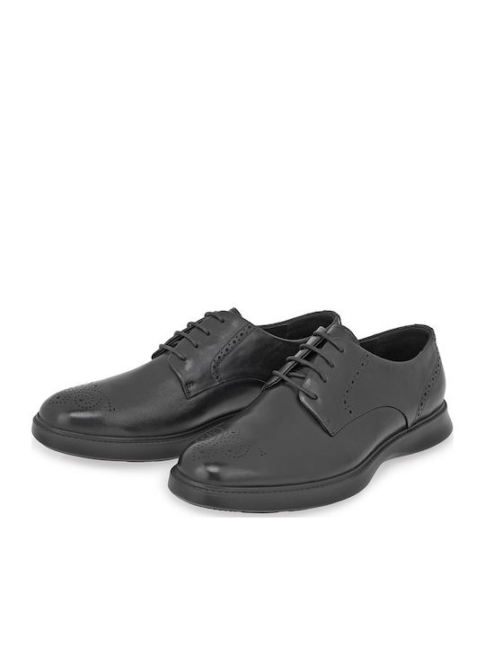 Men's Leather Casual Shoes Black
