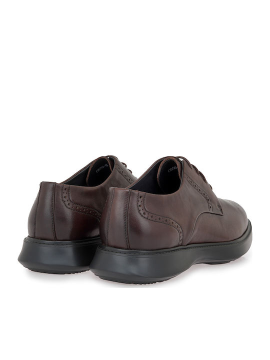 Men's Leather Casual Shoes Brown