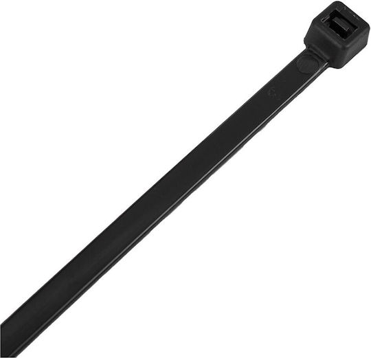 Neo Δεματικά Καλωδίων Πλαστικά 200mmx4.8mm σε Μαύρο χρώμα (20τμχ)