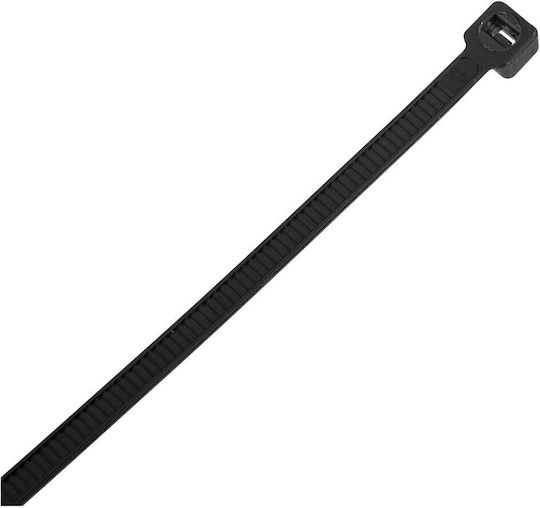 Neo Δεματικά Καλωδίων Πλαστικά 200mmx3.6mm σε Μαύρο χρώμα (20τμχ)
