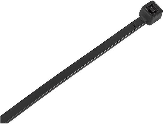 Neo Δεματικά Καλωδίων Πλαστικά 80mmx2.5mm σε Μαύρο χρώμα (100τμχ)