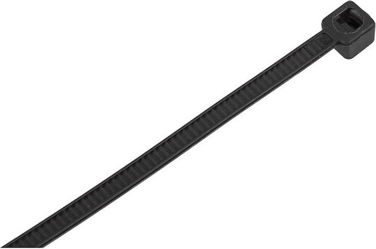 Neo Δεματικά Καλωδίων Πλαστικά 100mmx2.5mm σε Μαύρο χρώμα (100τμχ)