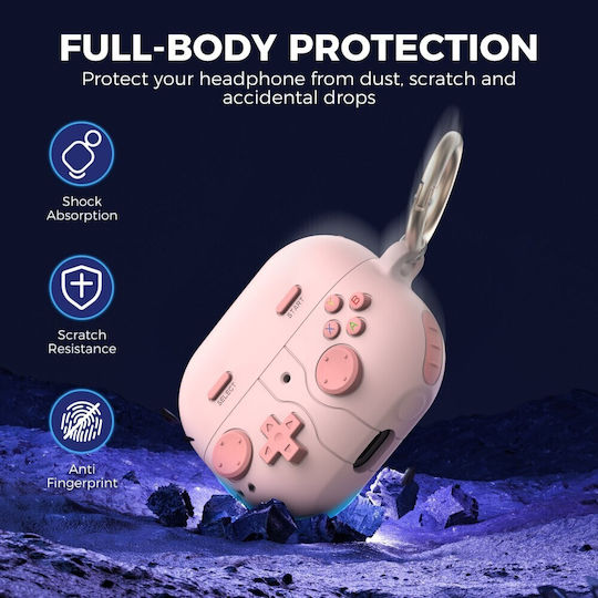 AHAstyle Калъф в Розов цвят за Galaxy Buds3