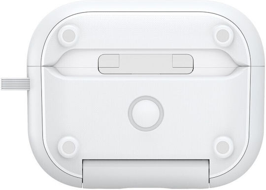 Dux Ducis Пластмасов / Силиконов Калъф в Бял Цвят за Apple AirPods Pro 2