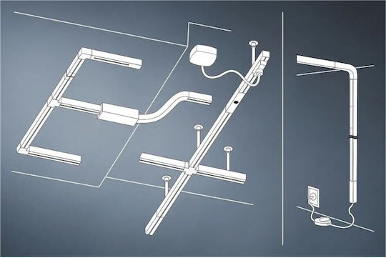 Paulmann LED Warm White Spot in Silver Color
