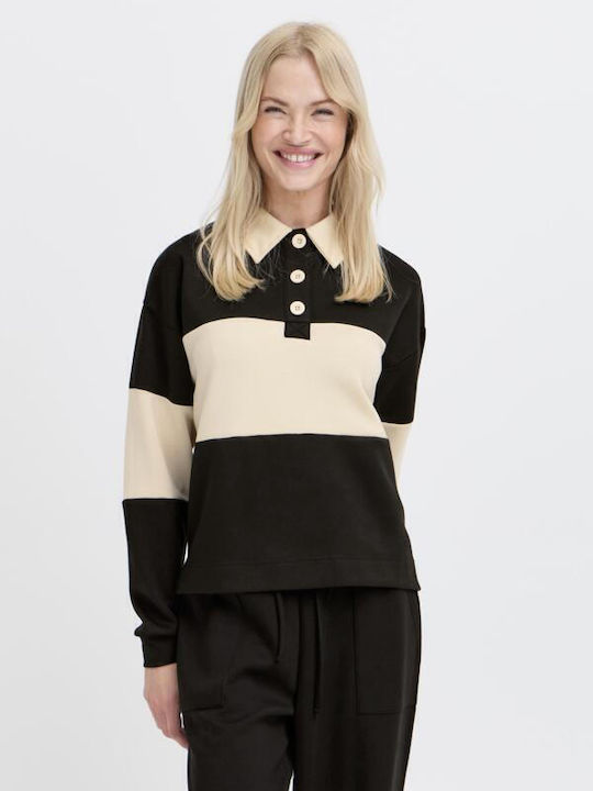 Women's Polo Blouse Meteorite
