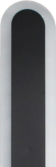Keskor Leuchte Wand mit Integrierter LED Schwarz 80x8x3cm
