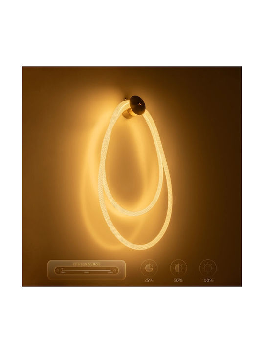 kelvo Lamp Wall with Integrated LED and Adjustable White Light 15x110cm