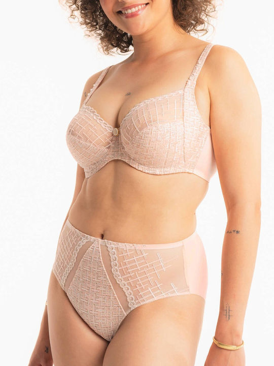 Bra Underwire Soft Salmon