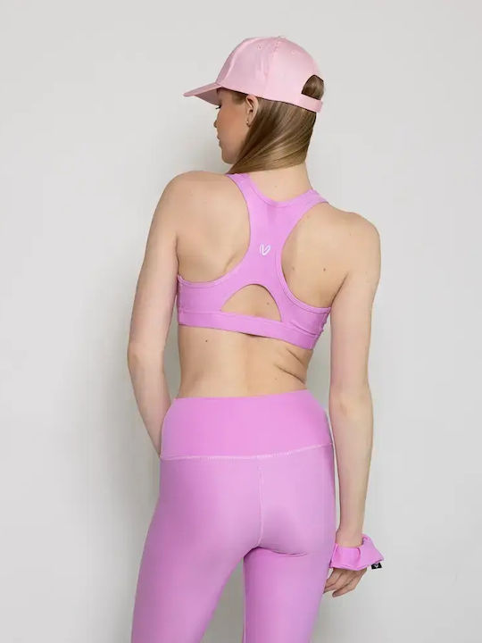 Women's Sports Bra without Padding Pink