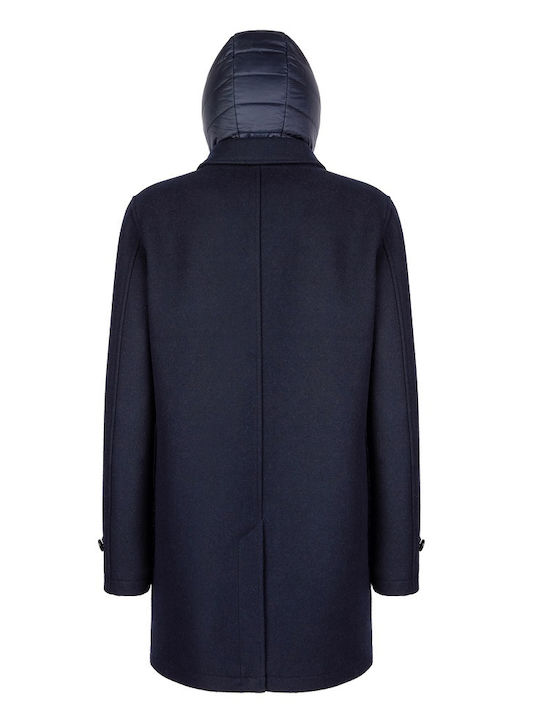 Herren Mantel Blue