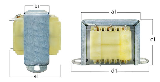 41200-261 Трансформатор Отворен тип от 230V към 230V