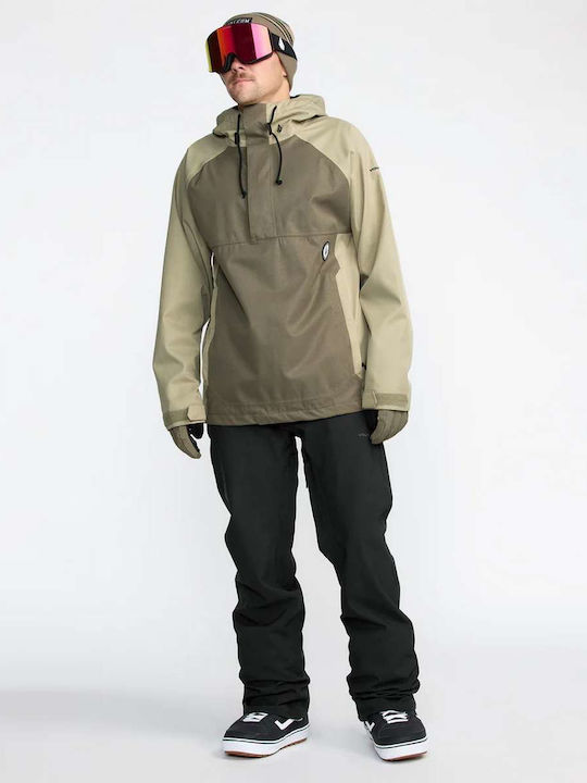 Volcom Freakin Snow Chino G1352615-BLK Ανδρικό Παντελόνι Σκι & Snowboard Μαύρο