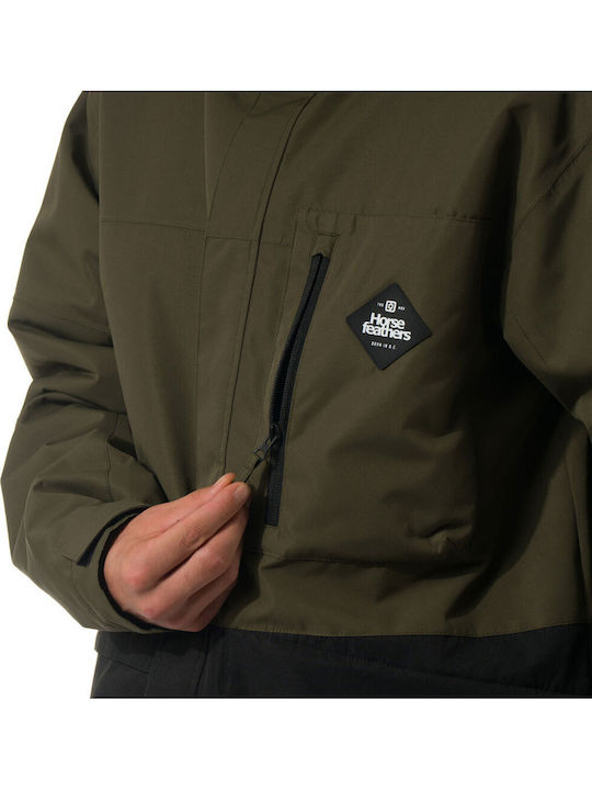 Horsefeathers Men's Ski & Snowboard Jacket Green OM329D