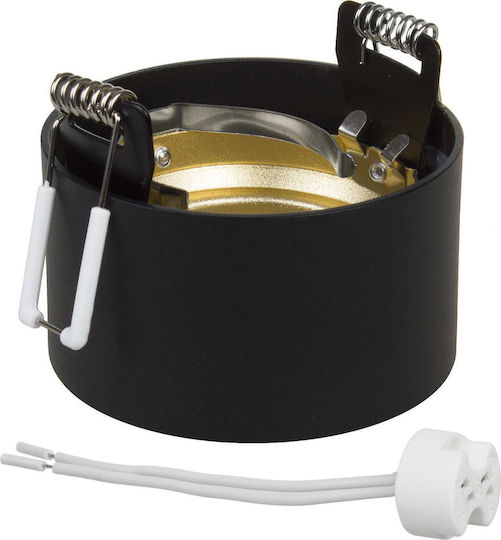 Maclean Energy Accessory for Lighting Fixtures made of Aluminum Black MCE457 B
