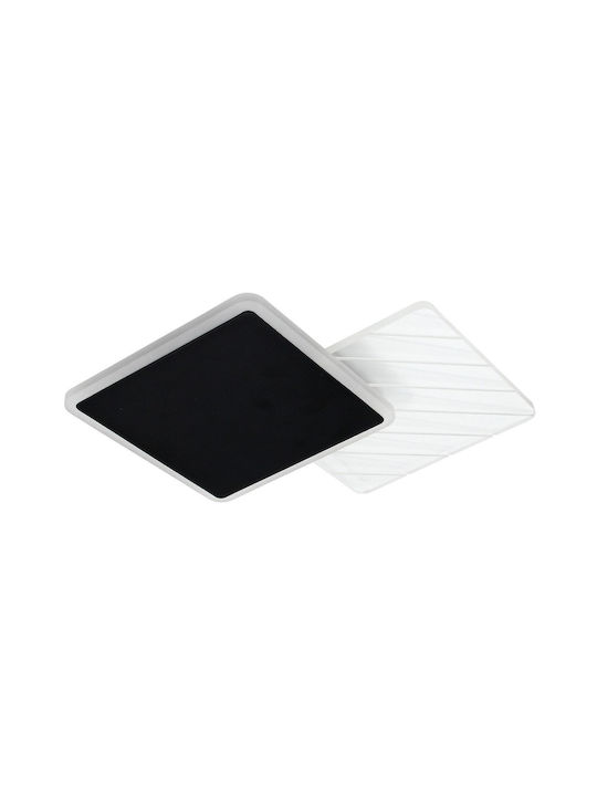 Keskor Deckenleuchte 35cm Schwarz mit Integrierter LED