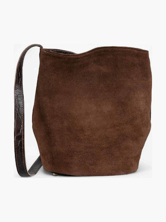 Leather Women's Bag Crossbody Brown