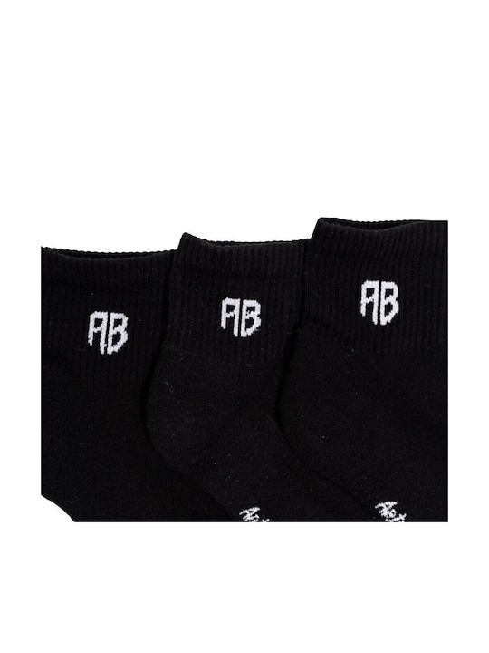 AntetokounBros Herren Socken Schwarz 3Pack AntetokounBros Herren Socken Schwarz 3Pack