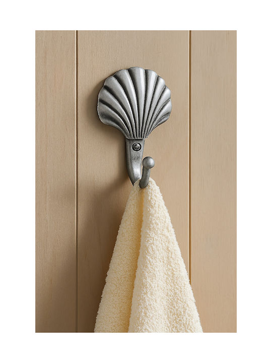 Wall Hanger Metal Silver