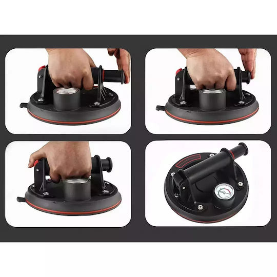 Vacuum Suction Cup Pump & Manometer Tiles & Glass 200kg