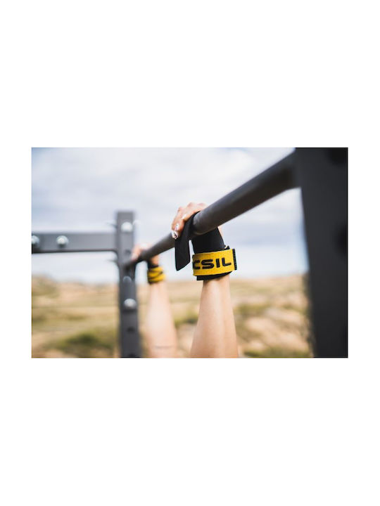 Picsil Men's Crossfit Grips Black Sports Gloves