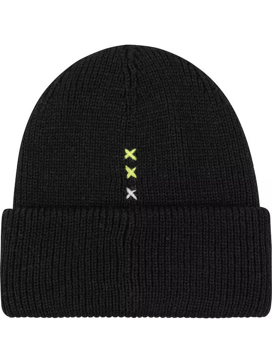 Beanie Unisex Beanie Knitted in Black color