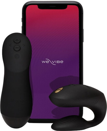 We-Vibe Chorus Pro Vibrator for Couples with Remote Control Black