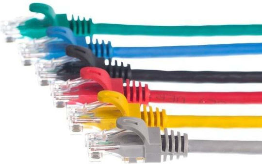 Netrack U/UTP Кат.6 (Gigabit) Мрежов Кабел Ethernet 2.6м Сив