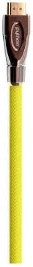 Python HDMI 2.0 Premium High Speed 4K 60Hz HDR Cable HDMI Male - HDMI Male 0.5m Yellow