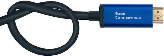Good Connections HDMI Cable Male - USB-C Male 2m Blue