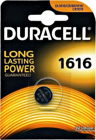 Duracell Μπαταρία Λιθίου Ρολογιών CR1616 3V 1τμχ