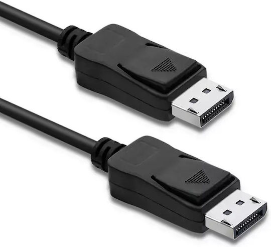 Qoltec Cable DisplayPort male - DisplayPort male 2m Black (50467)