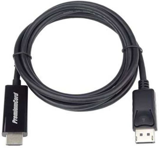 PremiumCord Cable DisplayPort male - HDMI male 2m White (KPORTADK01-02)