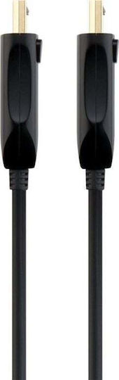 PremiumCord Cable DisplayPort male - DisplayPort male 15m Μαύρο (KPORT6-15)