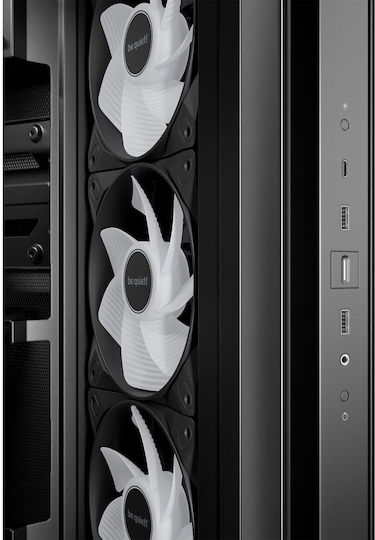 Be Quiet Light Base 500 LX Gaming Midi Tower Computer Case with ARGB Lighting Black